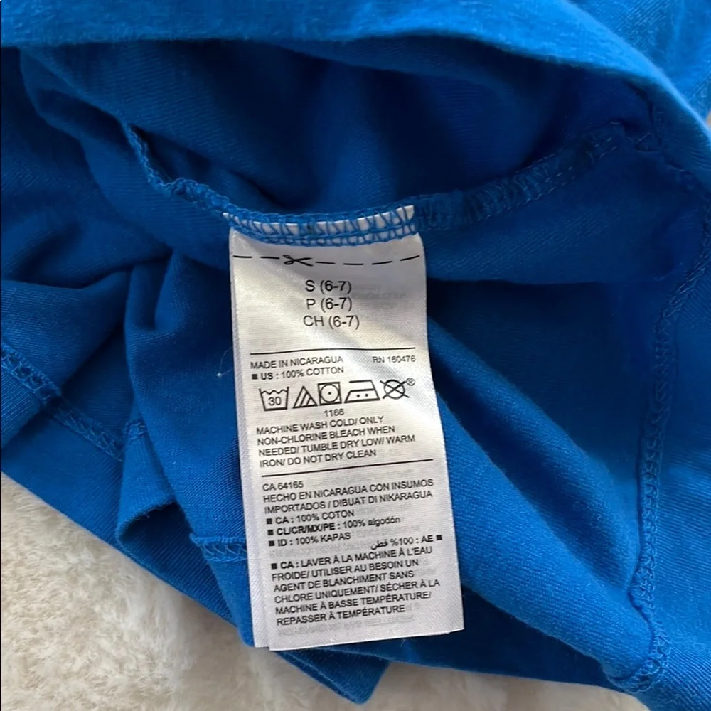 Kids Old Navy Sonic the Hedgehog T-Shirt (Blue) S 6/7